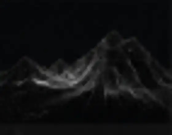 Abstract technical wave visual